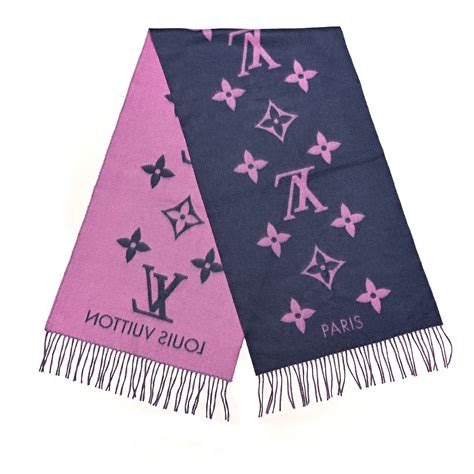 louis vuitton scarf purple